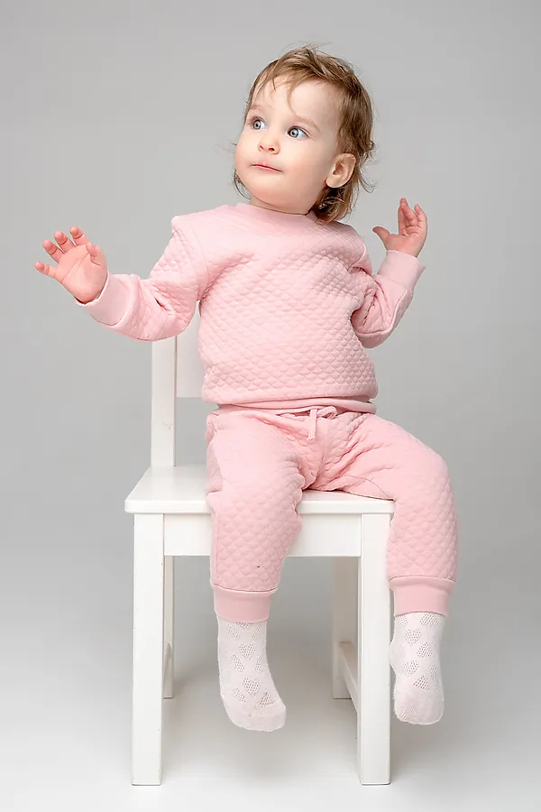 Джемпер  CROCKID SALE, розовый жемчуг(ёжики) - фото 1
