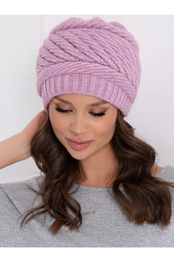 Шапка BELLOVERA, сиреневый - фото 1