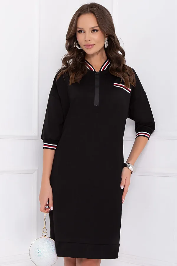 Платье BELLOVERA, черный - фото 1