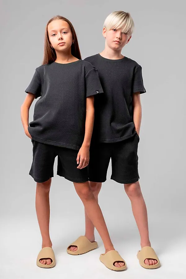 Костюм (Футболка+Шорты) BODO, графит - фото 1