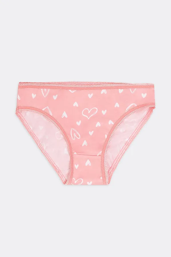 Трусы 2шт MARK FORMELLE, сердечки на коралловом - фото 1