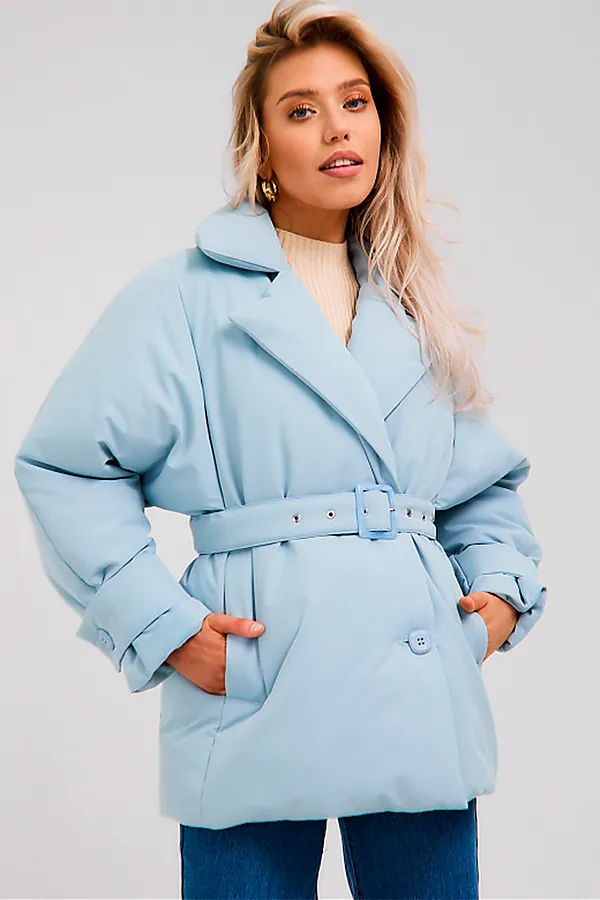 Пуховик HOOPS, голубой - фото 1