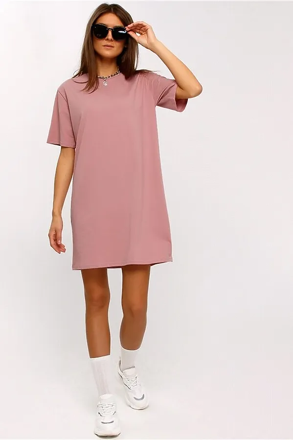 Платье АПРЕЛЬ, светло-розовый245 - фото 1