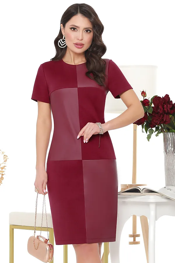 Платье DSTREND, малиновый - фото 1