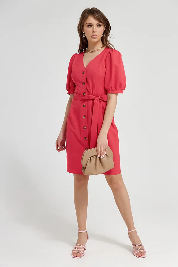 Платье KOSMOS, малиновый - фото 1