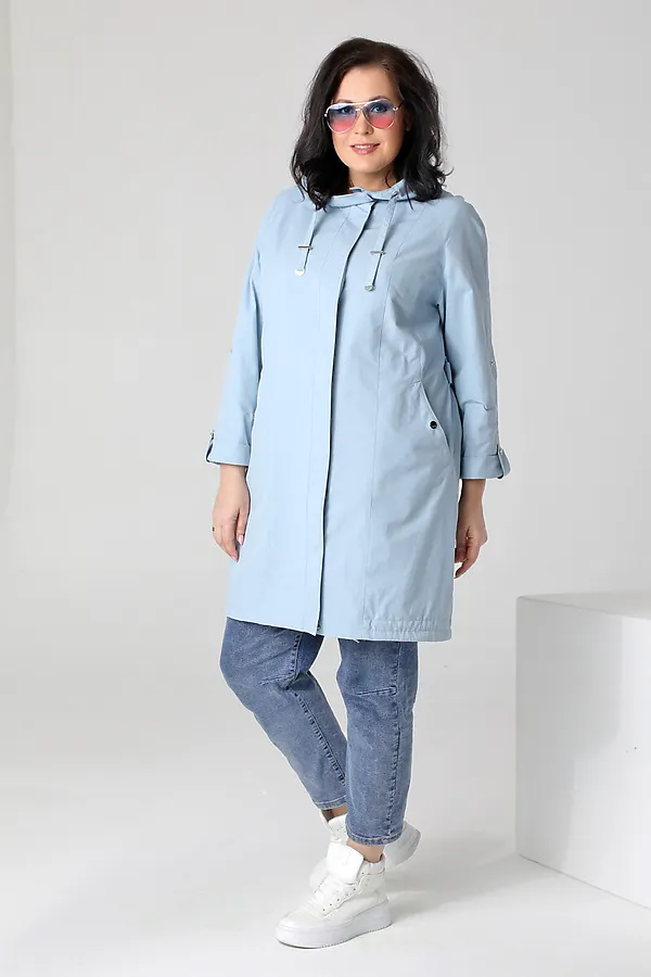 Плащ DIZZYWAY, голубой - фото 1