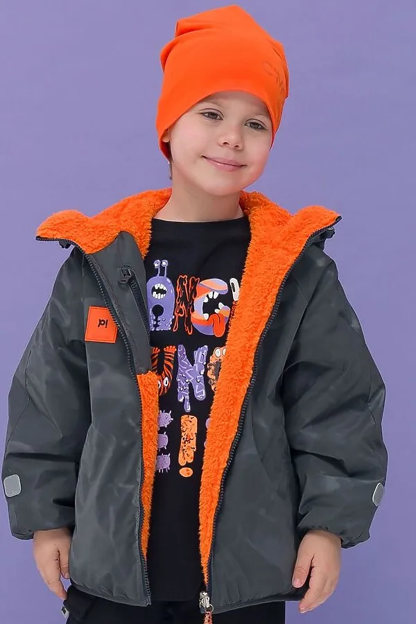 Куртка PELICAN, темно-серый - фото 1