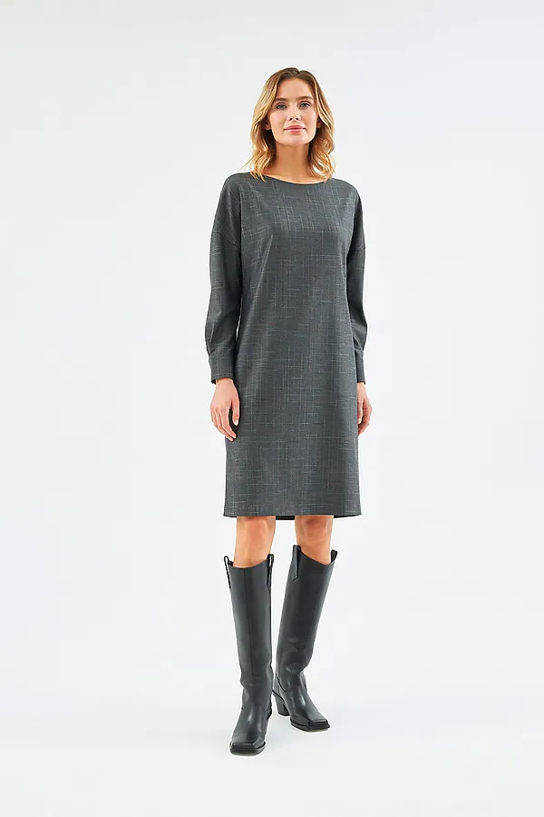 Платье POMPA, серый - фото 1