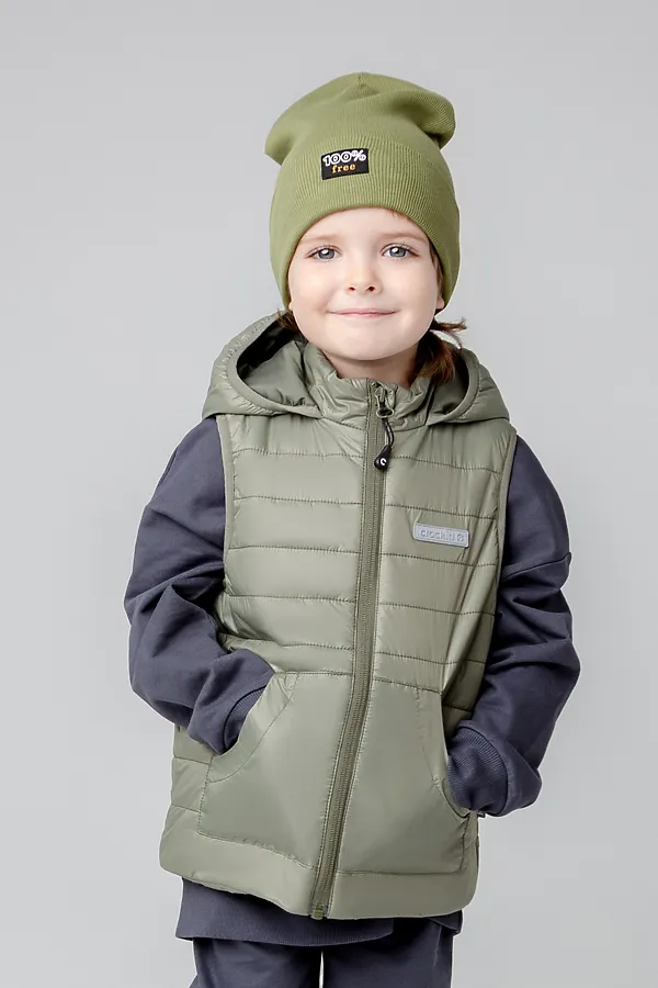 Жилет CROCKID SALE, оливково-серый - фото 1