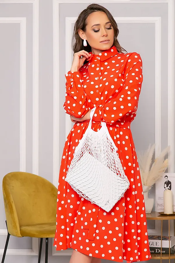 Платье LADY TAIGA, рэд - фото 1