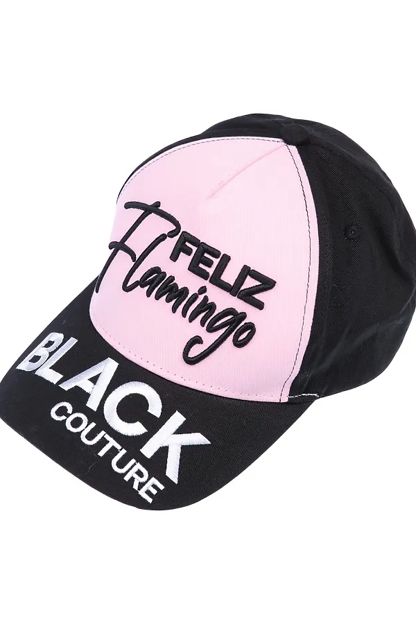 Кепка PLAYTODAY, черный,светло-розовый - фото 1