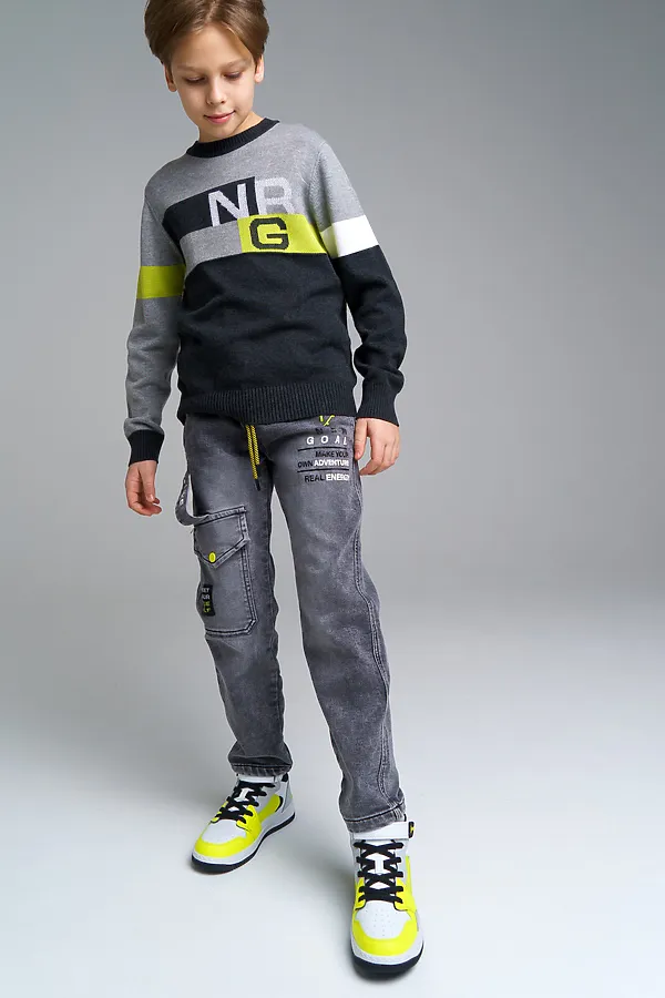 Джинсы PLAYTODAY, черный - фото 1