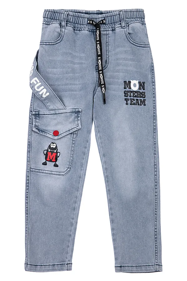 Джинсы PLAYTODAY, голубой - фото 1