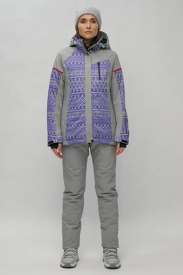 Горнолыжный костюм  MTFORCE, фиолетовый - фото 1