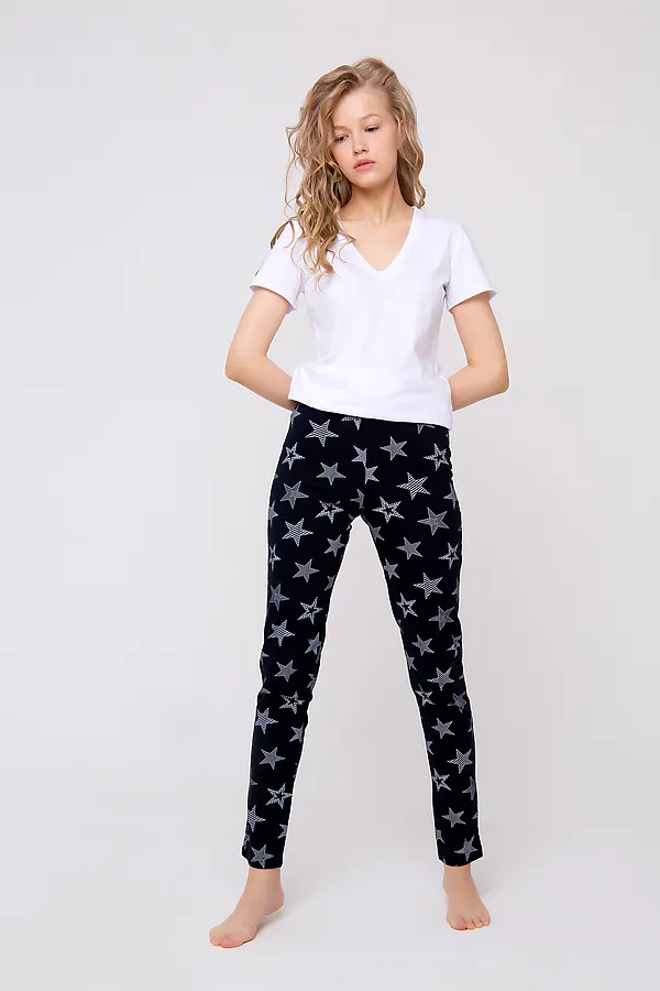 Костюм (Футболка+Брюки) RAPOSA, белый/синий - фото 1