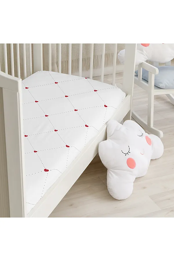 Простыня "Облачко" На Резинке 60/120 Amour NORDTEX, amour - фото 1