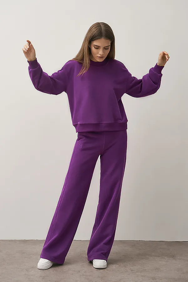 Брюки OXOUNO, амарант - фото 1