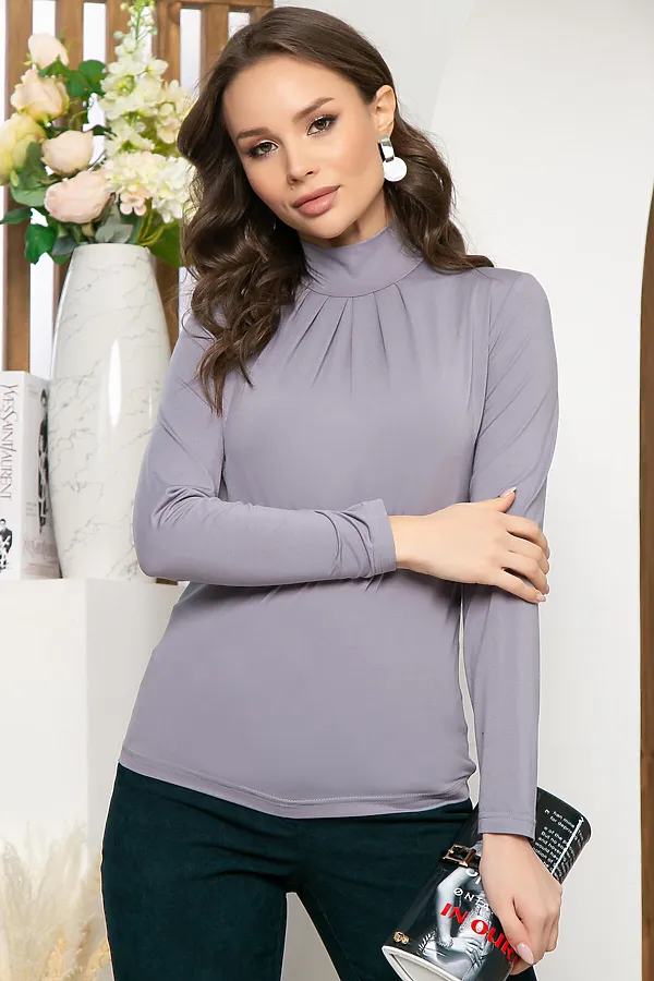 Водолазка LADY TAIGA, грей - фото 1