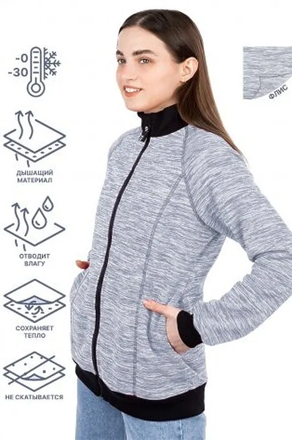 Толстовка NIKASTYLE, серый - фото 1