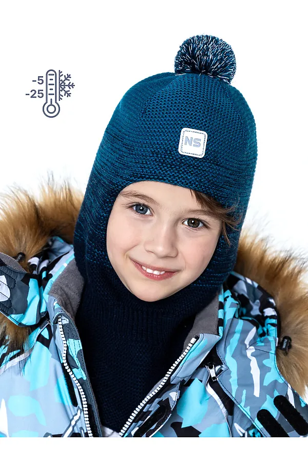 Балаклава NIKASTYLE, атлантик/неви - фото 1