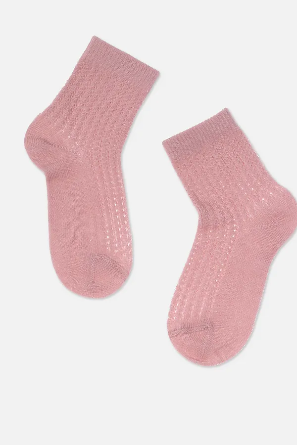 Носки CONTE KIDS, пепельно-розовый - фото 1