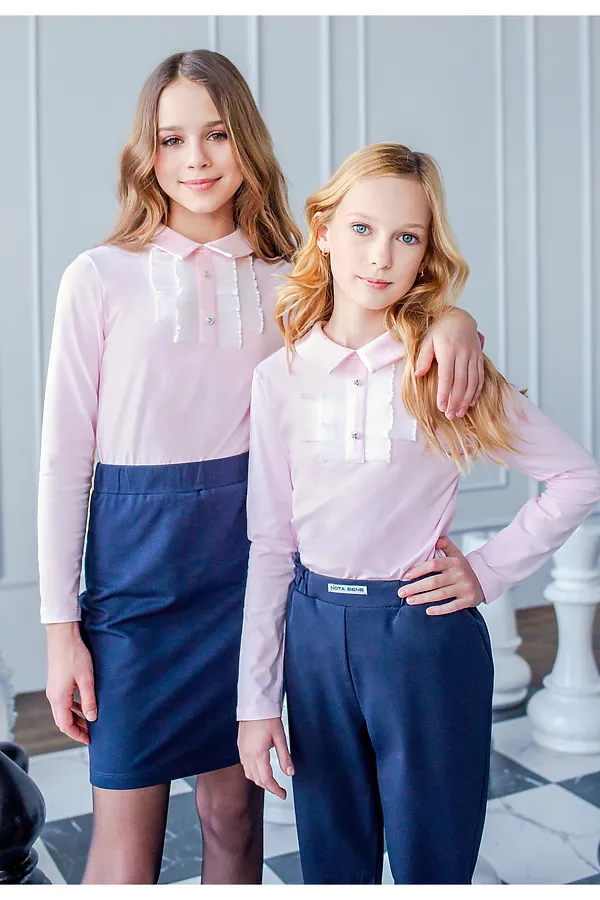 Блуза NOTA BENE, светло-розовый - фото 1