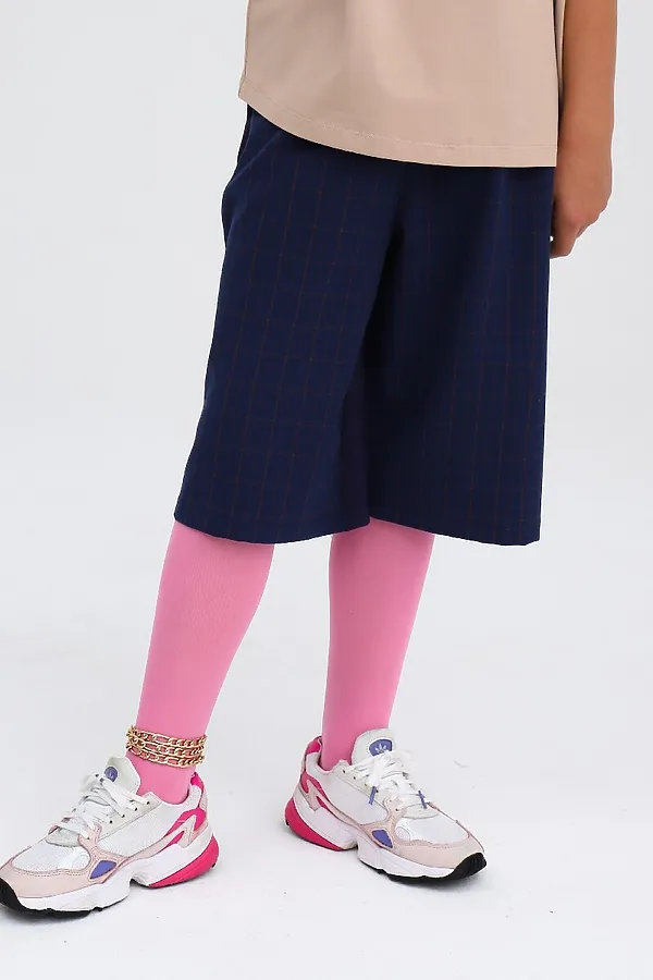 Шорты  NOTA BENE, синий,клетка - фото 1