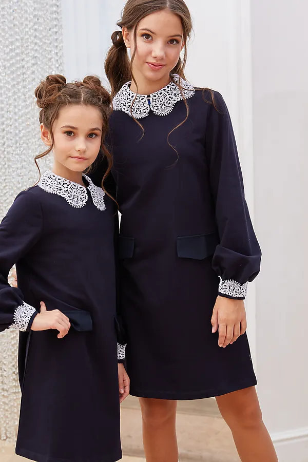 Платье NOTA BENE, темно-синий - фото 1