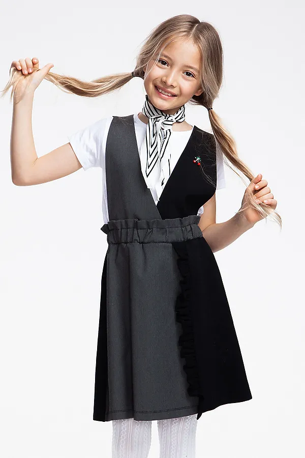 Сарафан NOTA BENE, черный - фото 1