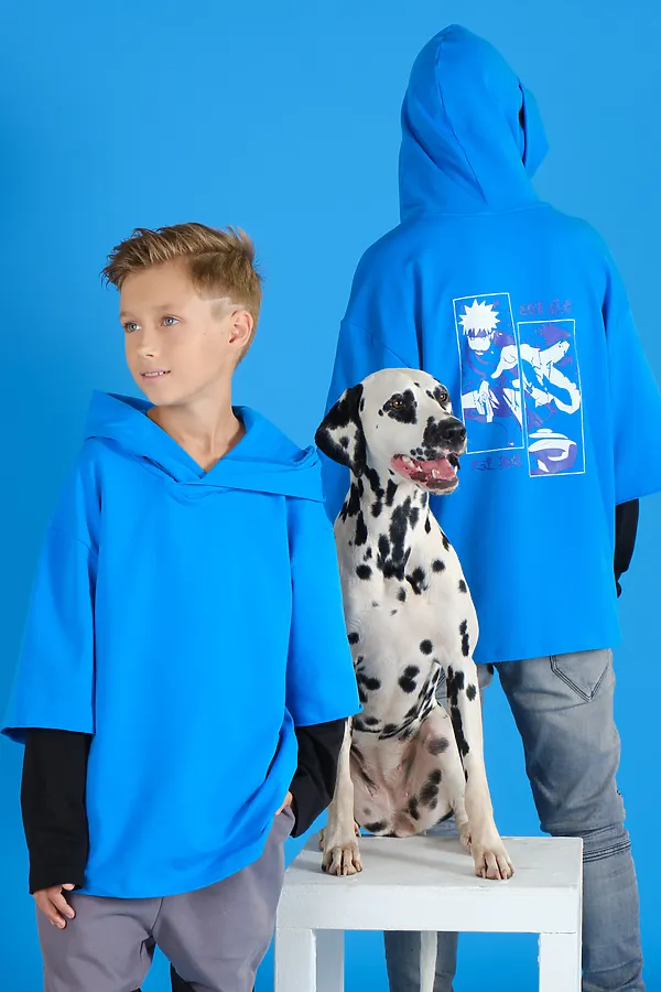 Худи NOTA BENE, васильковый - фото 1