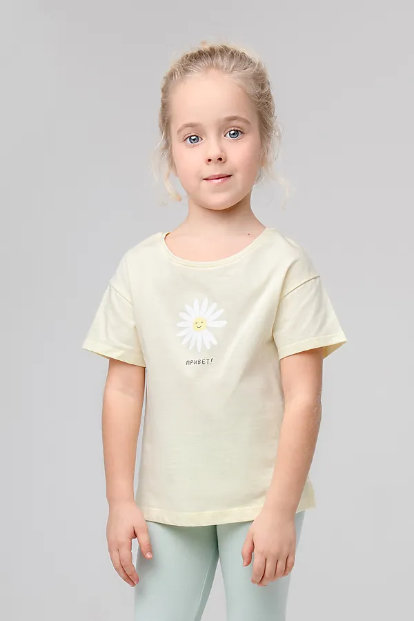 Футболка CROCKID SALE, банановый мусс к398 - фото 1
