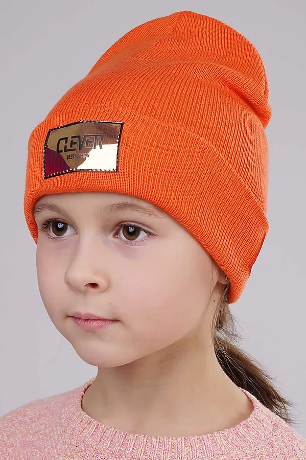 Шапка CLEVER, оранжевый - фото 1