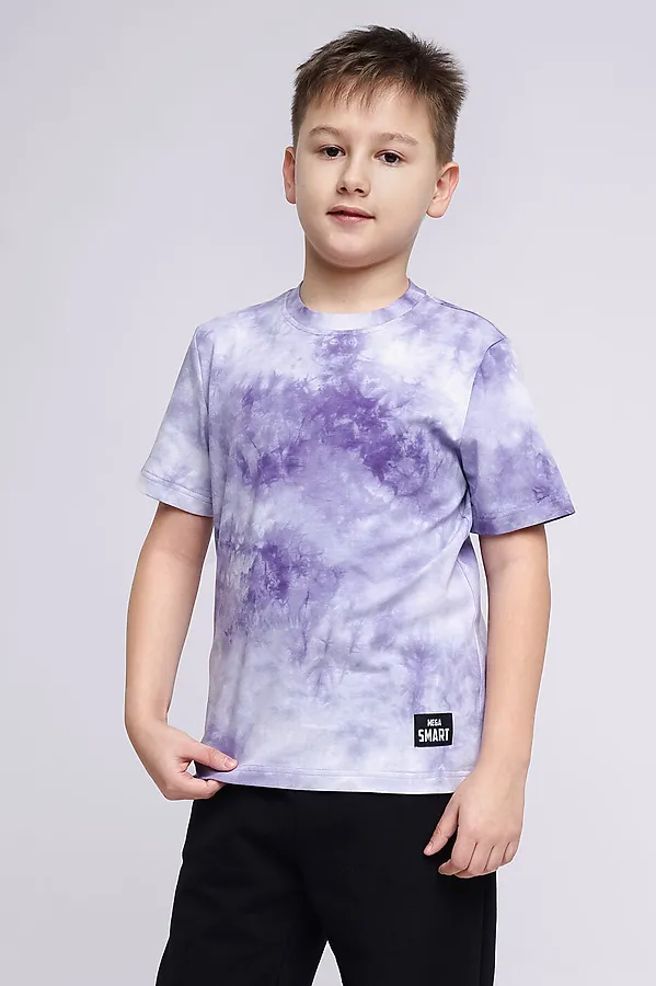 Футболка  CLEVER, белый/т.фиолетовый - фото 1