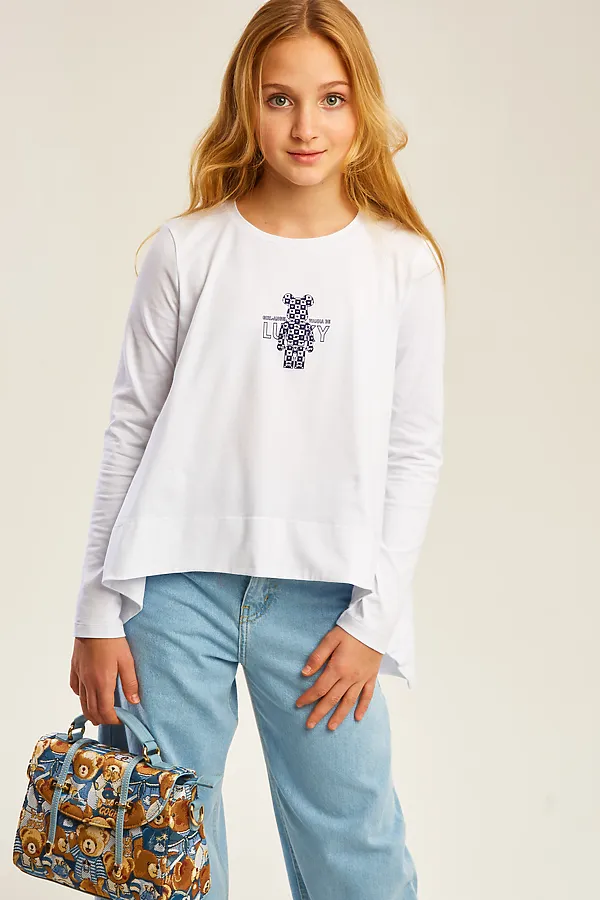 Лонгслив NOTA BENE, белый - фото 1