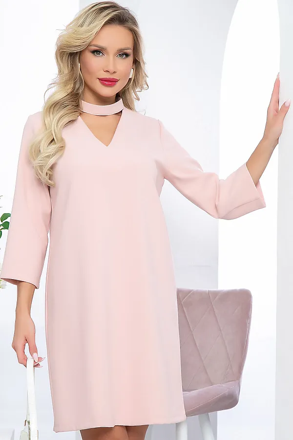 Платье LADY TAIGA, пинк - фото 1