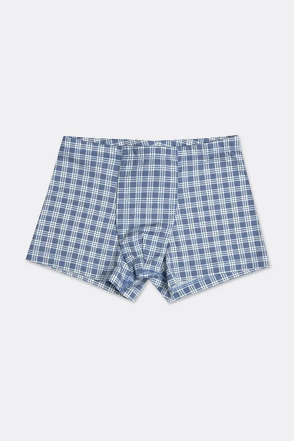 Трусы 2шт. MARK FORMELLE, синяя клетка2 - фото 1