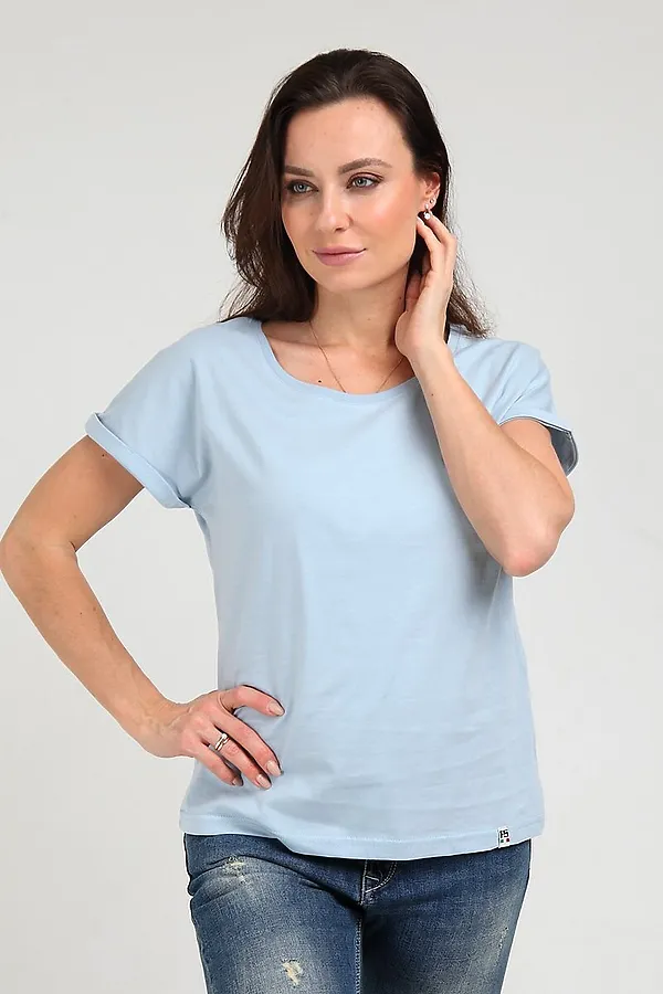 Футболка F5, pastel blue - фото 1
