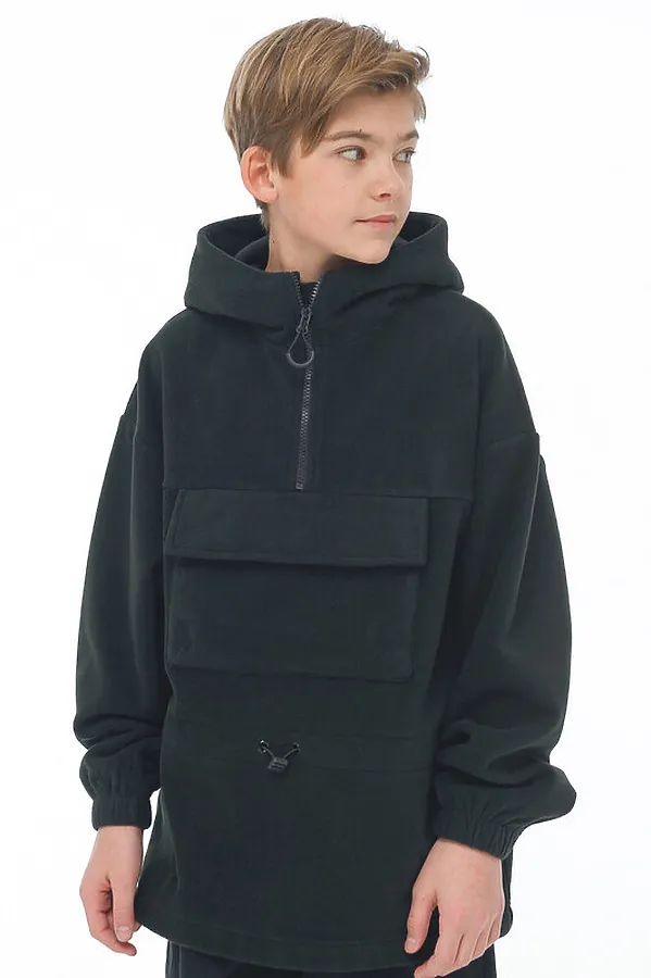 Толстовка  PELICAN, черный - фото 1