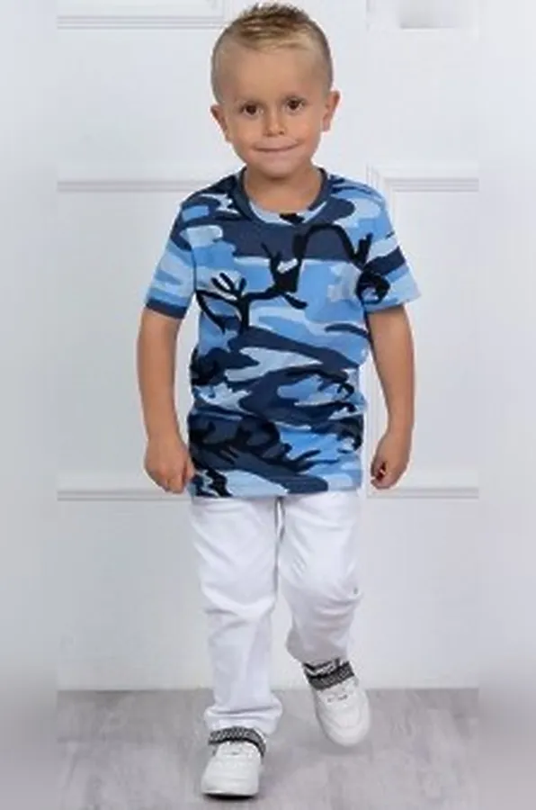 Футболка МАТВЕЙКА, синий - фото 1