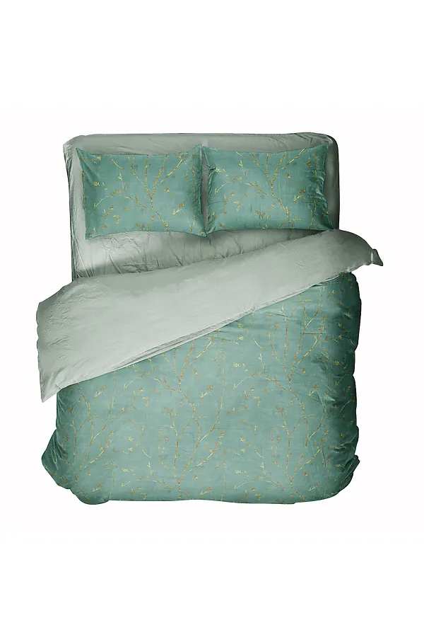 Комплект постельного белья "Parachute" Евро Flame mint NORDTEX, flame mint - фото 1