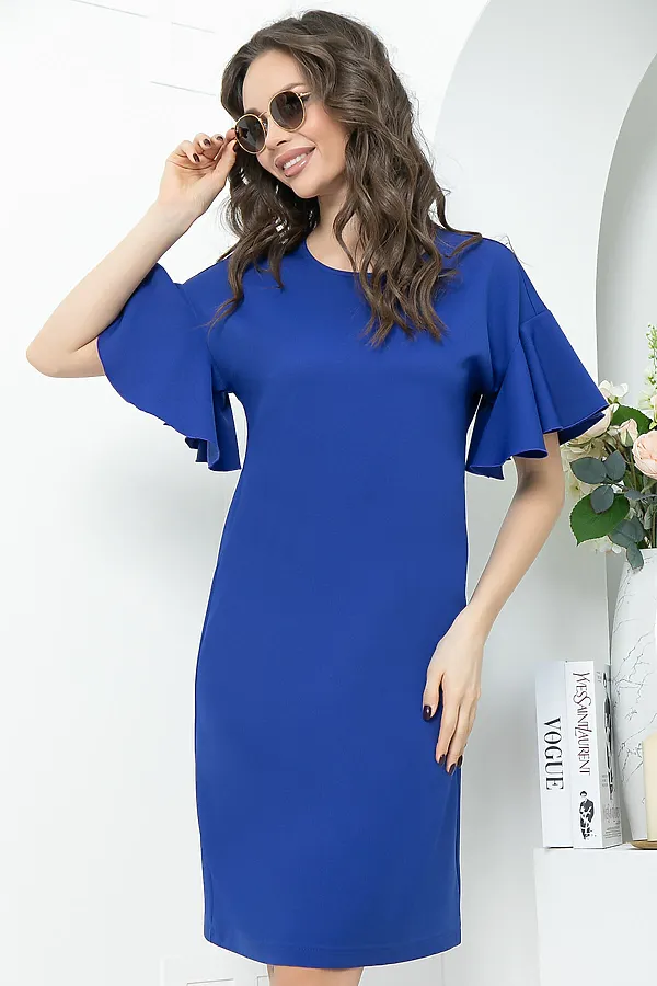 Платье LADY TAIGA, сапфир - фото 1