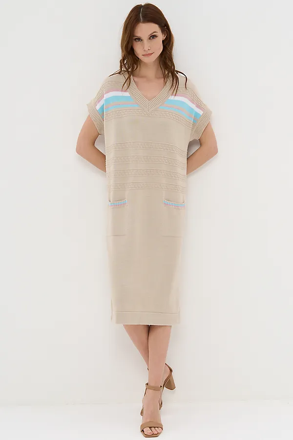 Платье NEWVAY, св.верба/тиффани/орхидея/белый - фото 1