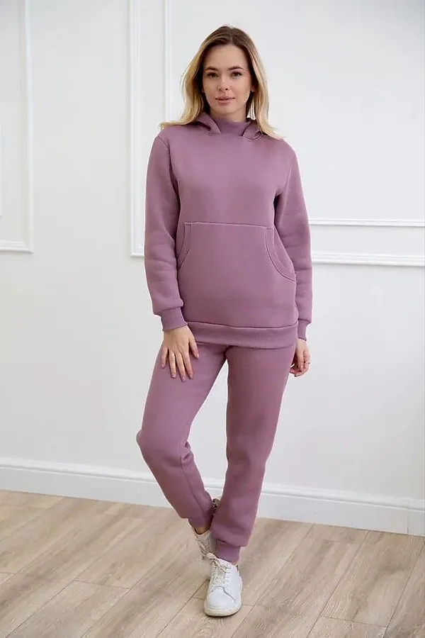 Костюм (Худи+Брюки) LIKA DRESS, лиловый - фото 1