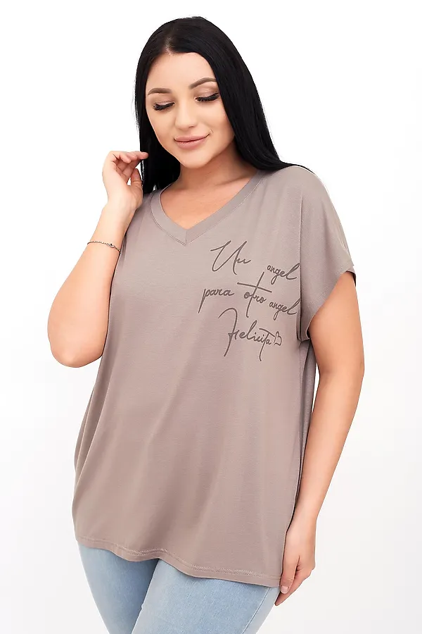 Футболка LIKA DRESS, бежевый - фото 1