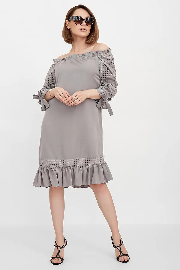Платье LIKA DRESS, серый - фото 1