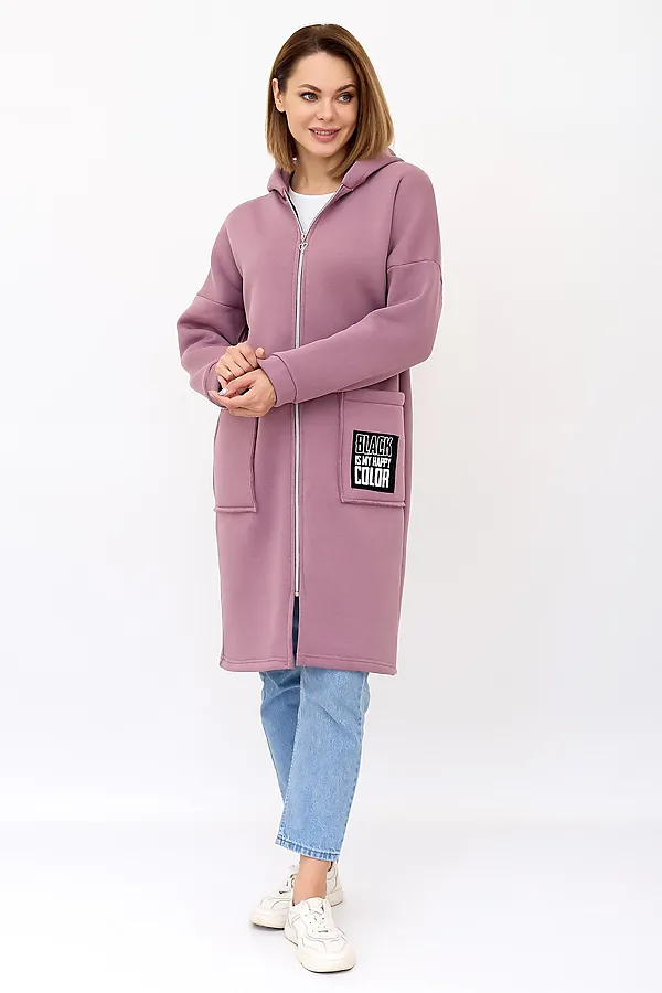 Толстовка LIKA DRESS, розовый - фото 1