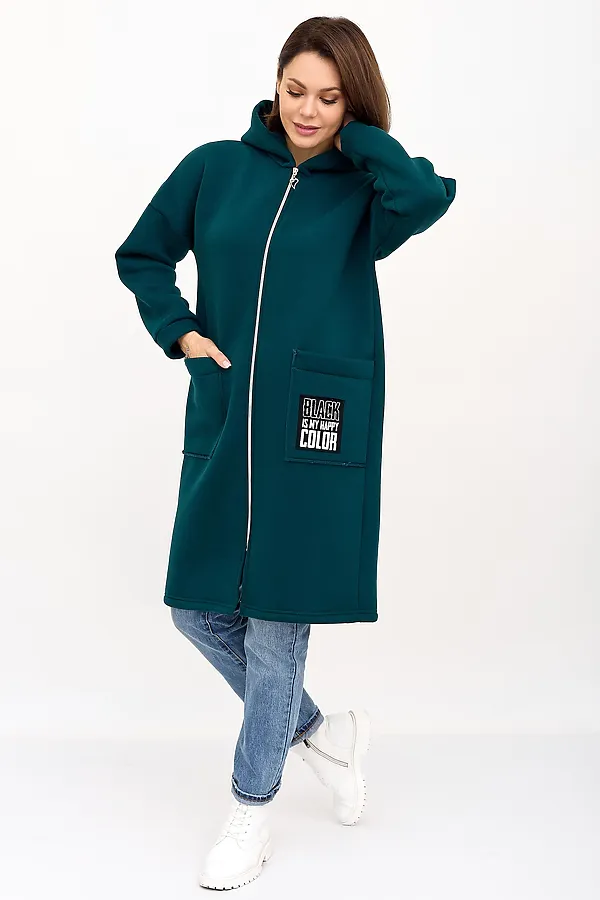 Толстовка LIKA DRESS, зеленый - фото 1