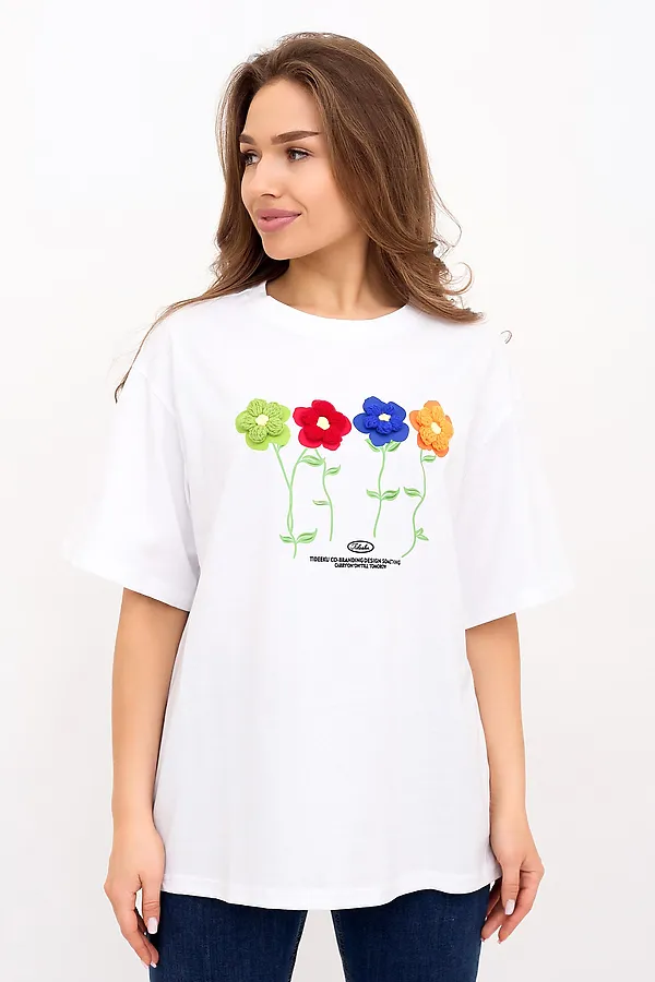 Футболка LIKA DRESS, белый - фото 1