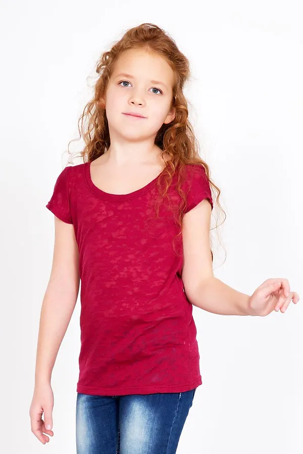 Футболка LIKA DRESS, бордовый - фото 1