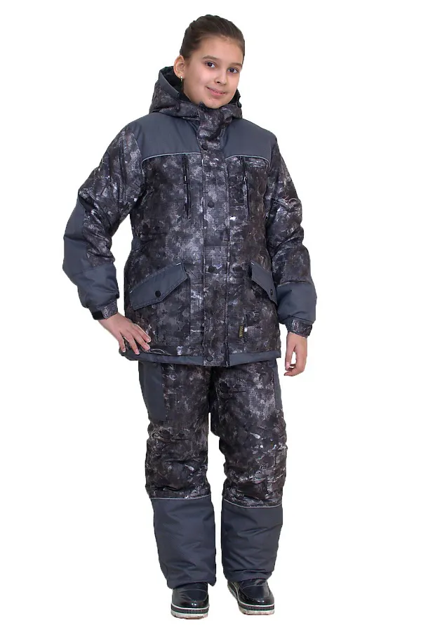 Костюм LIKA DRESS, серый - фото 1